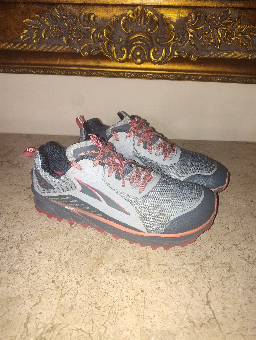 Altra TIMP 3 Women's Gray and Pink Trail Running Shoes